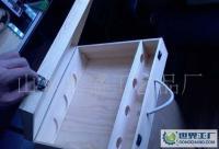 匠心定制，品味不凡 四瓶裝松木紅酒禮盒廠家直銷服務(wù)